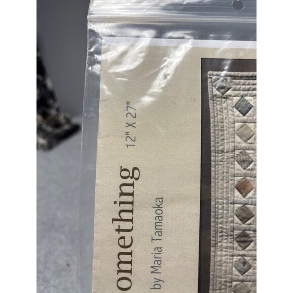 Pinwheels Forty-Something Quilting Pattern by Maria Tanaoka 12" X 27" Table Runn - Picture 2 of 6